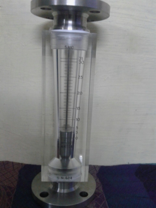 Acrylic Body Rotameter with Flange Connection